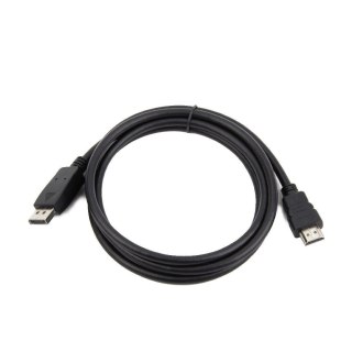 Kabel GEMBIRD CC-DP-HDMI-1M (DisplayPort - MHDMI M - 1m; kolor czarny)