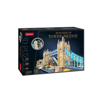 Puzzle 3D Tower Bridge LED L531h Cubic Fun