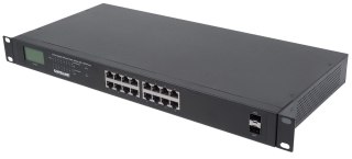 INTELLINET SWITCH GIGABIT 16X RJ45, POE+, 2X SFP,