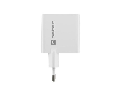 NATEC ŁADOWARKA RIBERA GAN 1X USB-A + 1X USB-C 45W BIAŁA NUC-2142