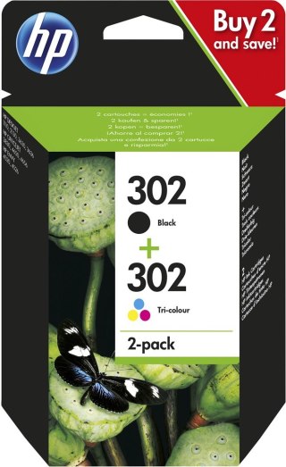 INK CARTRIDGE 302 COMBO PACK/BLISTER