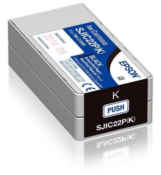 SJIC22P(K): Ink cartridge for ColorWorks C3500 (Black)