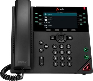 Poly VVX 450 12-Line IP Phone and PoE-enabled No localization