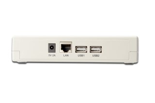 DIGITUS SERWER WYDRUKU/PRINT SERVER 2XUSB 2.0, 1XRJ45 1XDB-36PIN FAST ETHERNET 10/100MBPS DN-13006-1