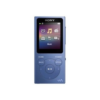 Sony Walkman NW-E394L Odtwarzacz MP3 z radiem FM, 8GB, niebieski Odtwarzacz MP3 Sony z radiem FM Walkman NW-E394L Pamięć wewnętr