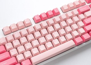 Ducky One 3 Gossamer Pink Gaming Tastatur - MX-Red (US)