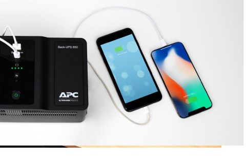 APC BACK-UPS 850VA 230V USB/TYPE-C AND A CHARGING PORTS