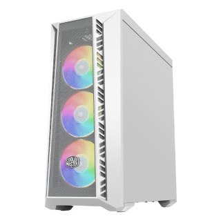 OBUDOWA COOLER MASTER MASTERBOX 520 MESH ARGB MIDI TOWER Z OKNEM BIAŁA