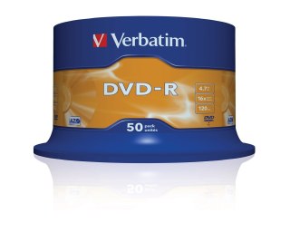 Płyta DVD Verbatim 43548 (4,7GB; 16x; 50szt.; Cake)