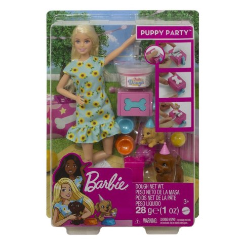 Barbie Przyjęcie dla szczeniaczka zestaw GXV75 p4 MATTEL