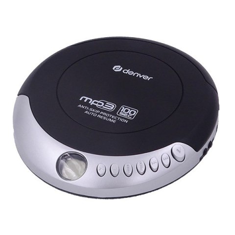 Discman z auto resume i anti-shock DMP-391 czarno-srebrny