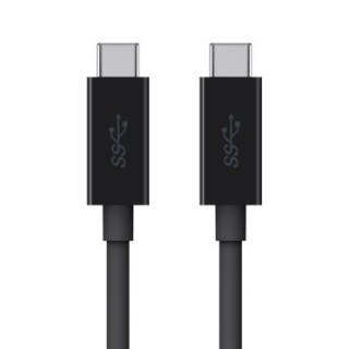 BELKIN MONITOR CABLE USB-C - USB-C, 5GBPS, 2M, CZARNY