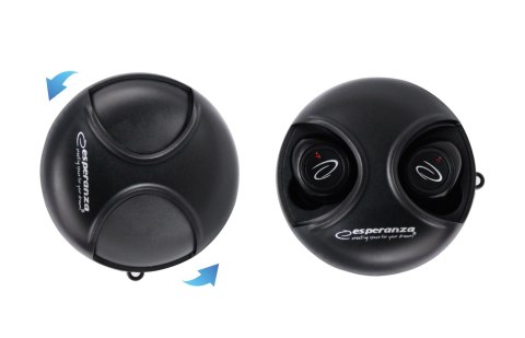 ESPERANZA SŁUCHAWKI DOUSZNE BLUETOOTH TWS ARIES EH228K