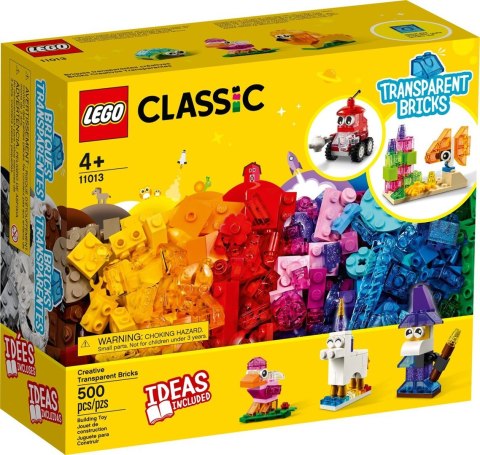 LEGO 11013 CLASSIC Kreatywne przezroczyste klocki p4