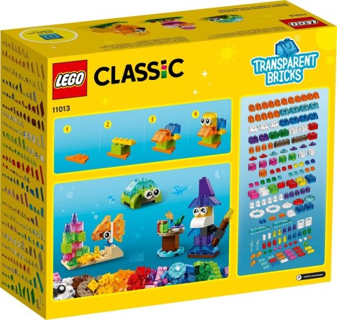 LEGO 11013 CLASSIC Kreatywne przezroczyste klocki p4