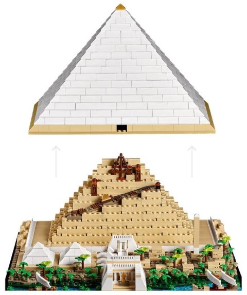 LEGO 21058 ARCHITECTURE Piramida Cheopsa p2