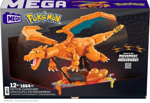 Klocki Mega Pokemon Mechaniczny Charizard