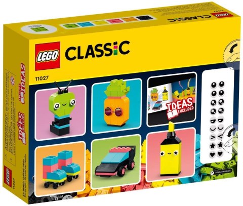 LEGO 11027 CLASSIC Kreatywna zabawa neonowymi kolorami p3