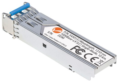 Moduł światłowodowy Mini GBIC 545013 SFP 1000GBase-LX LC jednomodowy 1310nm 10km Intellinet