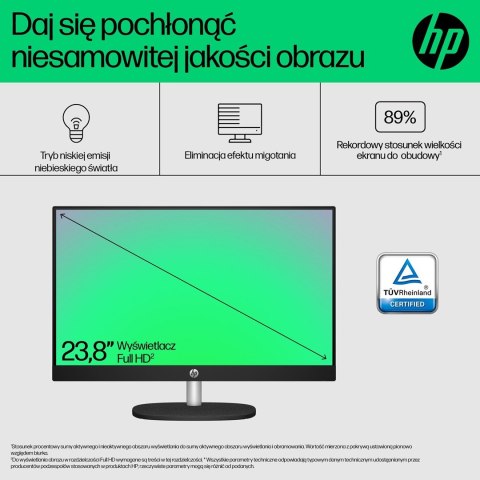 HP AIO 24-cr0015nw i3-N300 23.8"FHD AG IPS 8GB DDR4 3200 SSD256 Intel UHD Graphics Win11 2Y Shell White