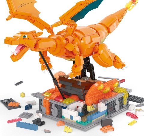 Klocki Mega Pokemon Mechaniczny Charizard