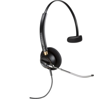 Poly EncorePro 510V Monaural Headset VoiceTube +Quick Disconnect EMEA - INTL English Loc Euro plug