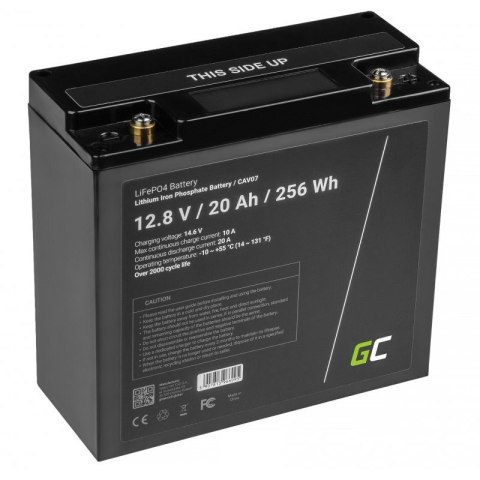 GREEN CELL AKUMULATOR LIFEPO4 CAV07 12/12,8V 20AH 256WH / M5 (F3)