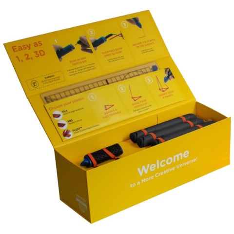 3Doodler Create Plus Learning packs, 6 długopisów do druku 3D z akcesoriami, wtyczka EU