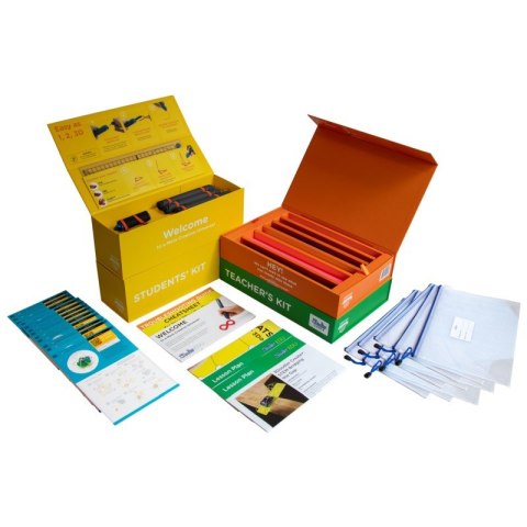 3Doodler Create Plus Learning packs, 6 długopisów do druku 3D z akcesoriami, wtyczka EU