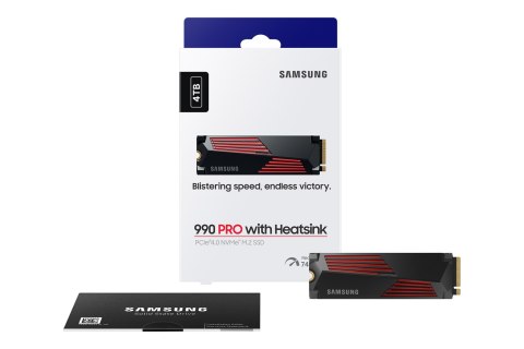 Dysk SSD Samsung 990 PRO Heatsink 4TB