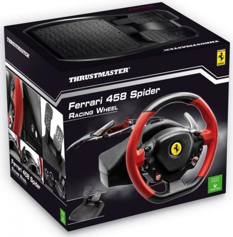 Thrustmaster | Kierownica Ferrari 458 Spider Racing Wheel | Czarny/Czerwony