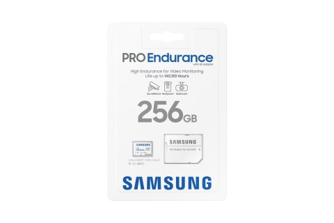 SAMSUNG Karta pamieci Micro SD PRO Endurance 256GB