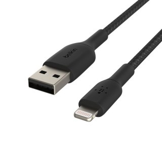 BELKIN KABEL USB A - LIGHTNING, 2M, CZARNY