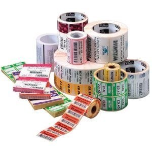 Label, Paper, 102x38mm; Thermal Transfer, Z-Select 2000T, Coated, Permanent Adhesive, 76mm Core