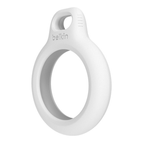 BELKIN AIRTAG HOLDER SECURE WITH KEYRING - BIAŁY