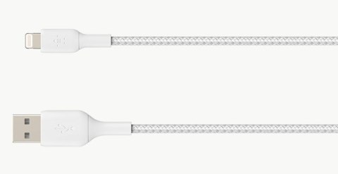 BELKIN KABEL USB A - LIGHTNING, 1M, BIAŁY