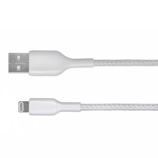 BELKIN KABEL USB A - LIGHTNING, 2M, BIAŁY