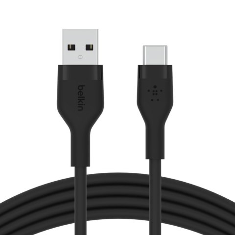 BELKIN KABEL USB USB-A - USB-C SILICONE 1M,CZARNY