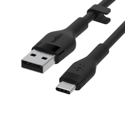 BELKIN KABEL USB USB-A - USB-C SILICONE 1M,CZARNY