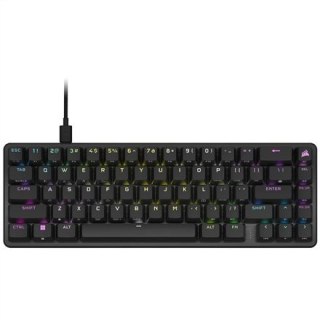 Korsarz | Czarny | K65 PRO MINI RGB | Mechaniczna klawiatura do gier | Przewodowe | NA | USB typu A | 600 g | OPX