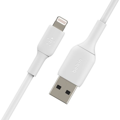 BELKIN KABEL PVC USB-A - LIGHTNING 3M, BIAŁY