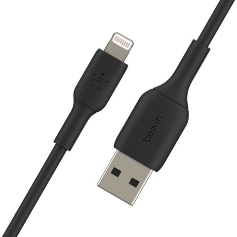 BELKIN KABEL USB PVC USB-A - LIGHTNING, 1M, BLK