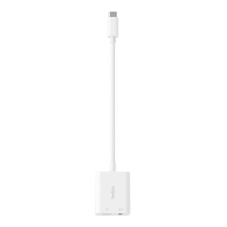 NPA004BTWH ROCKSTAR 3.5MM JACK/AUDIO AND USB-C CHARGING ADAPTER